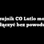 Czy czujnik CO Lutlo może się włączyć bez powodu?