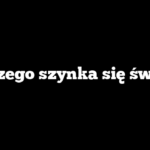 Dlaczego szynka się świeci?