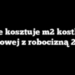 Ile kosztuje m2 kostki brukowej z robocizną 2025?