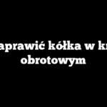 Jak naprawić kółka w krześle obrotowym